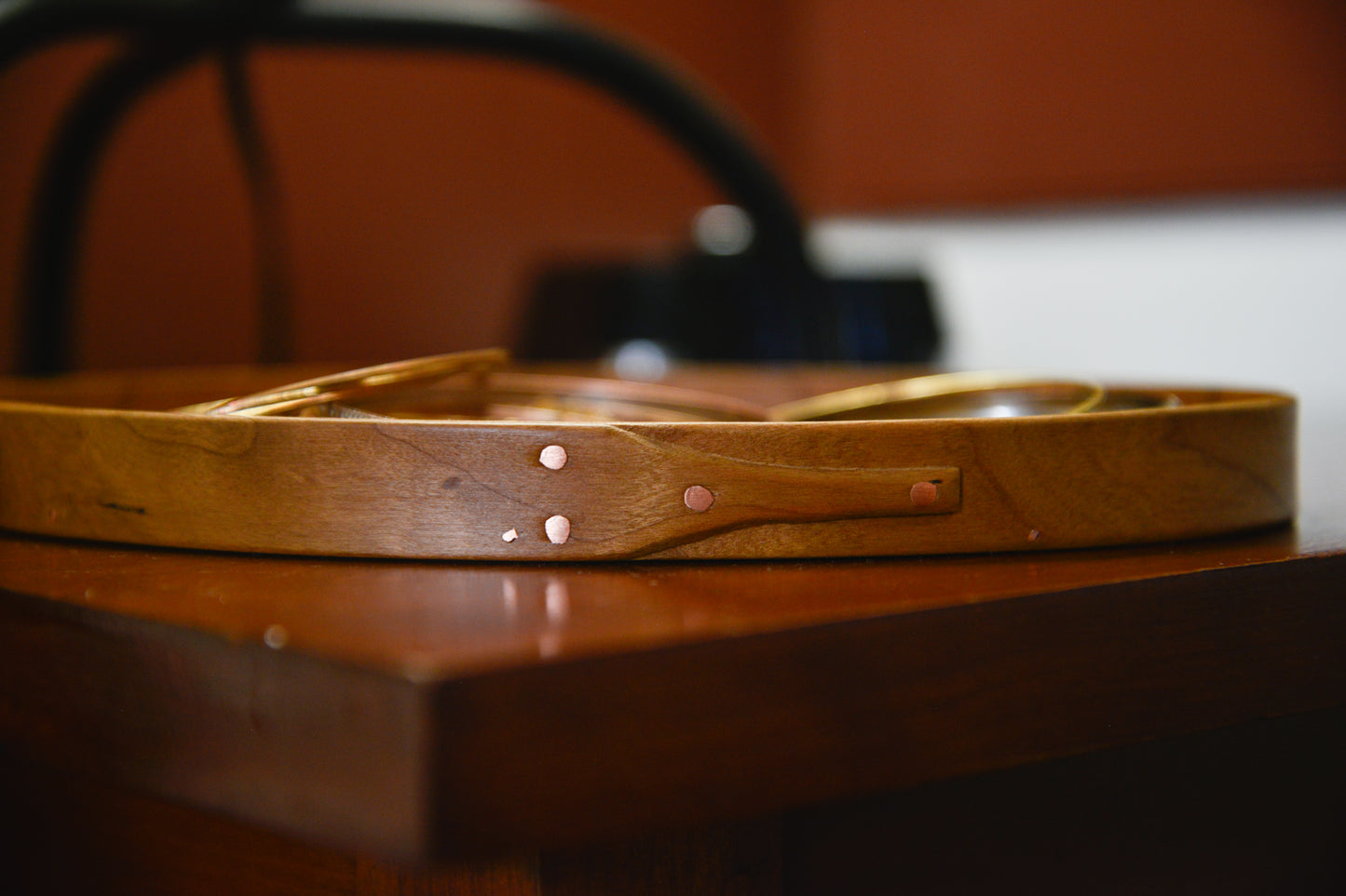 Oval Wooden Tray