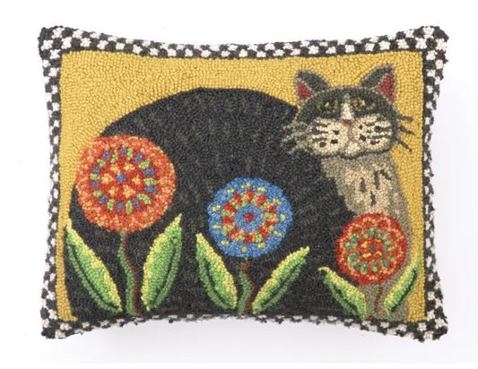 Penny Flower Cat Pillow