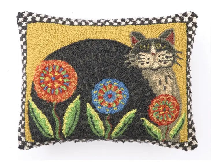 Penny Flower Cat Pillow