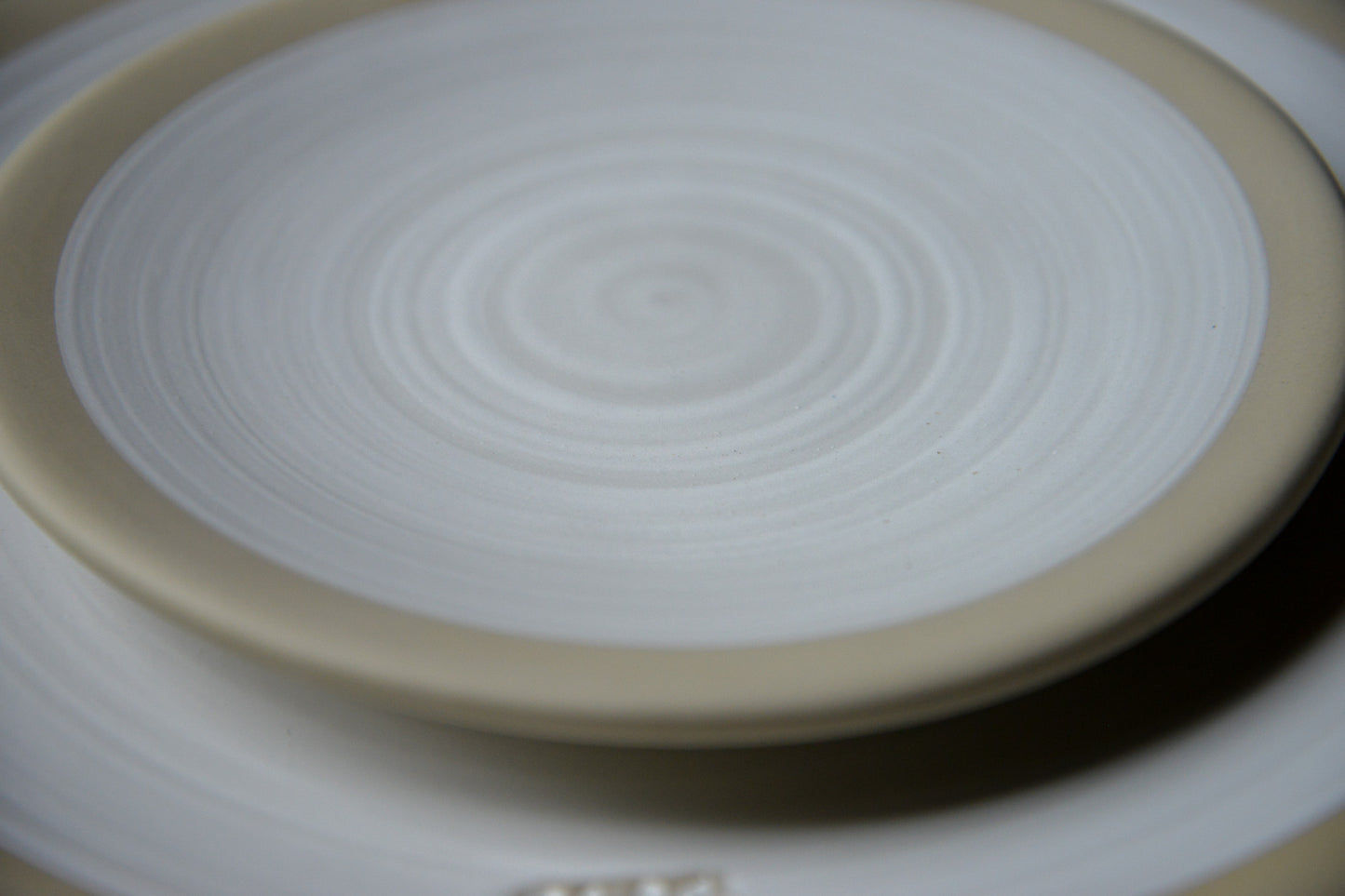7" Thin Coupe Plate Trustees' Table Pottery Collection