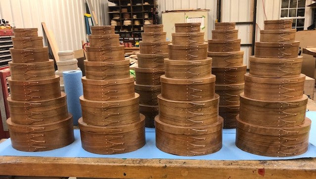 Shaker Round Boxes