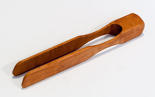 AD - Wooden Toast Tong