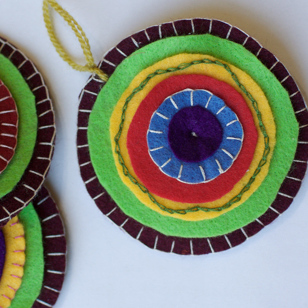 A1 - Penny Rug Ornament