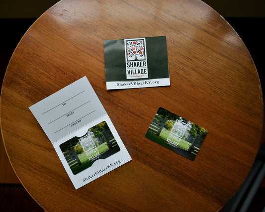 SHAKER VILLAGE GIFT CARD
