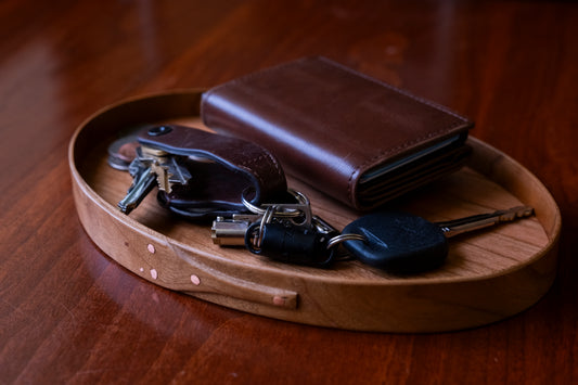 Oval Wooden Tray