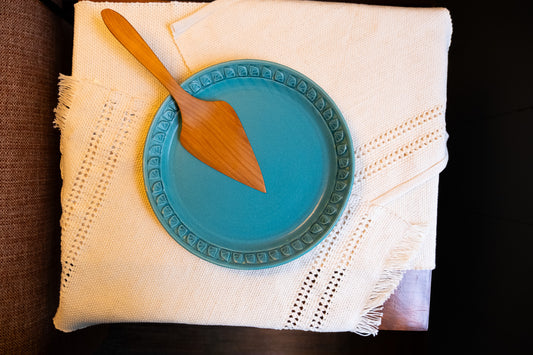 Wooden Pastry Server