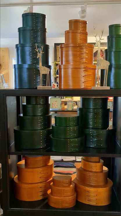 Shaker Oval Boxes