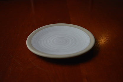 7" Thin Coupe Plate Trustees' Table Pottery Collection