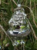 A2 - Glass Santa Ornament
