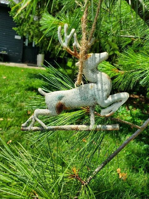 A2 - Weathered Tin Ornament