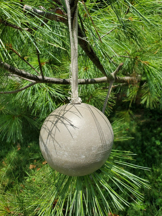A2 - Wooden Ball Ornament