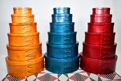 Shaker Oval Boxes