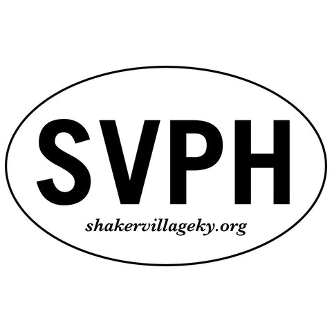 SVPH: Shaker Village Bumper Sticker